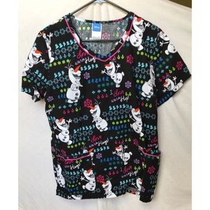 Disney Scrub top - Olaf